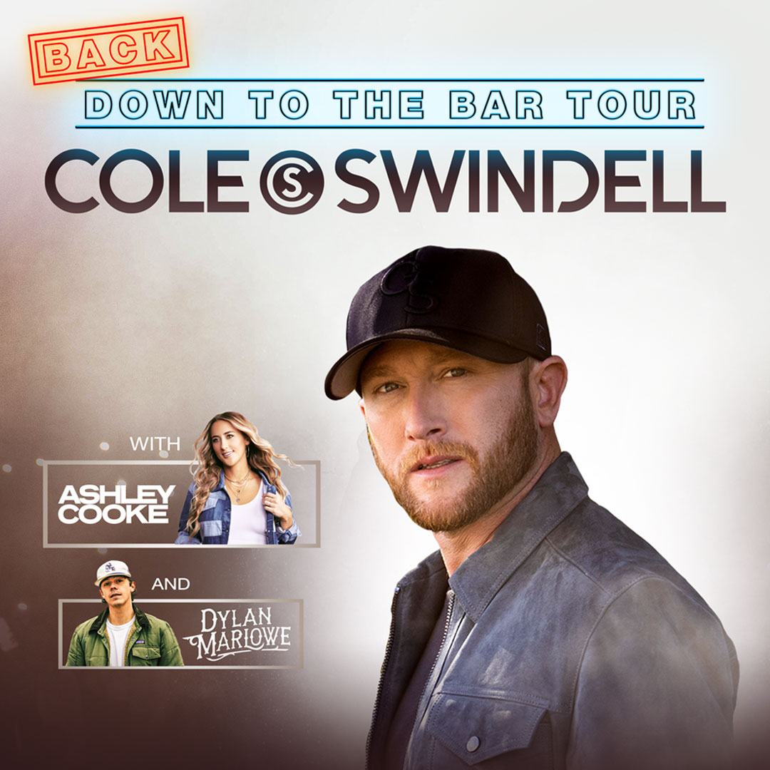 Cole Swindell Back Down To The Bar Tour 2022